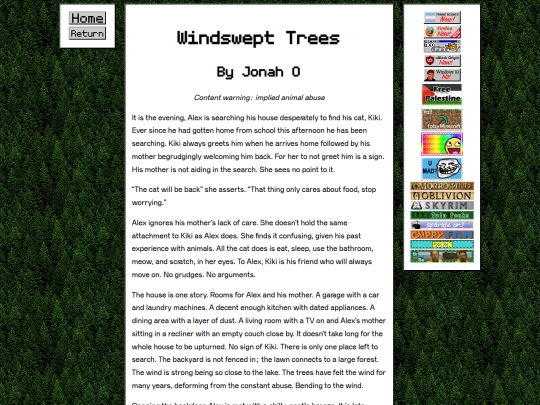 story-WindsweptTrees screenshot