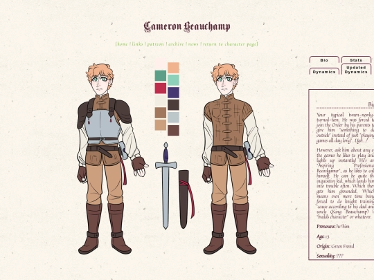 characters/cameron screenshot