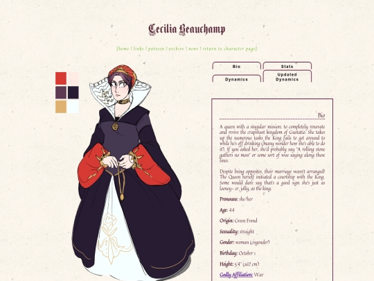 characters/queenbeauchamp screenshot