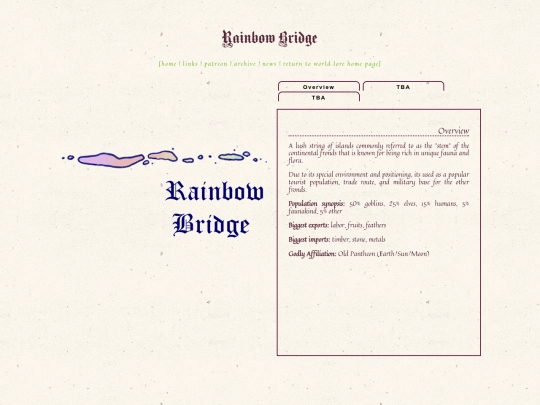worldlore/rainbowbridge screenshot