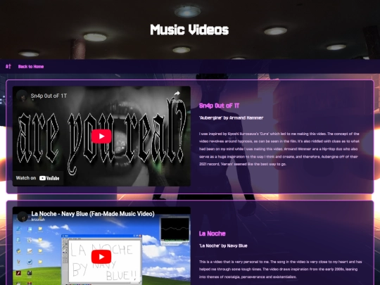 MusicVideos screenshot
