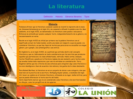 historia screenshot