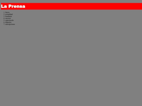 laprensa screenshot