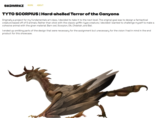 skdmrkz/creatureconcept screenshot