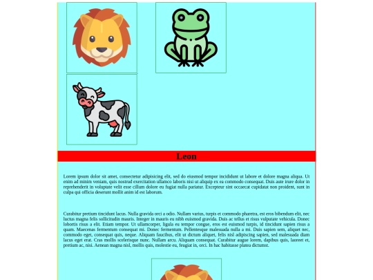 zoologico/contenido/pagina1 screenshot