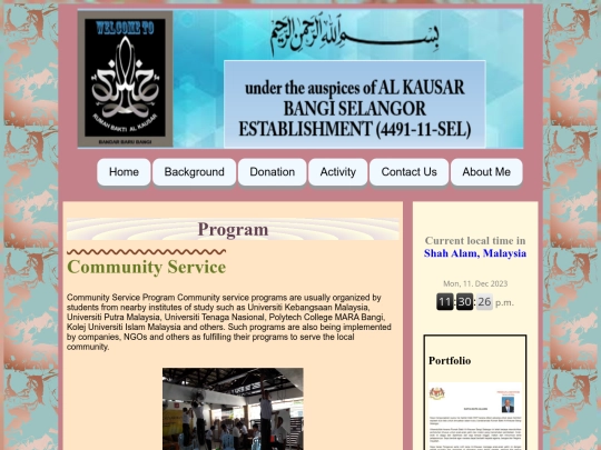 activity screenshot