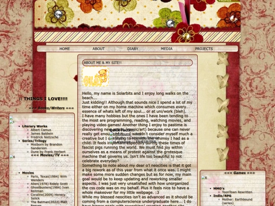 aboutz screenshot