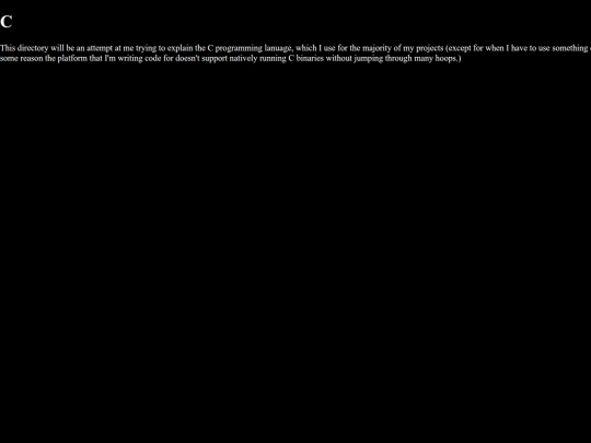 c screenshot