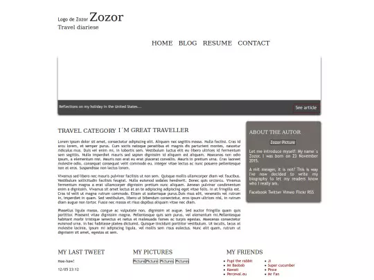 Zozor screenshot