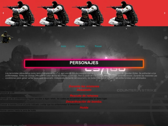 PERSONAJES screenshot