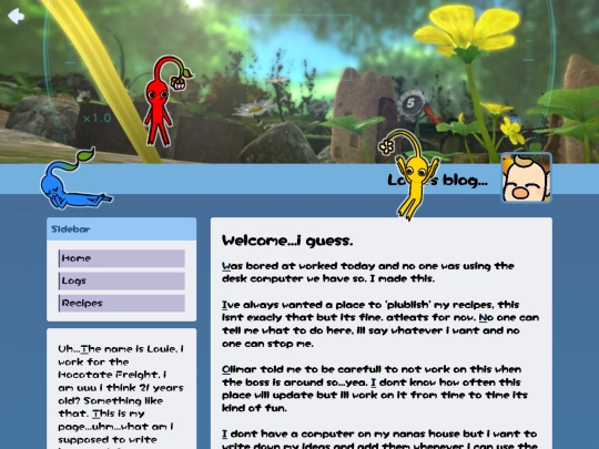 blog screenshot