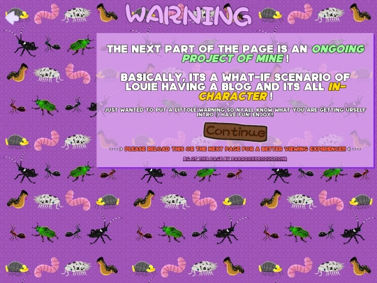 warning screenshot