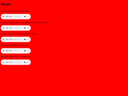 music screenshot