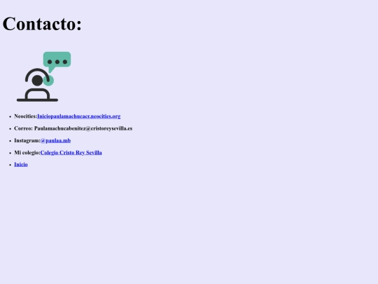 Contacto screenshot