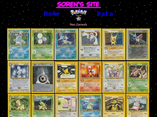 data/neo-genesis screenshot