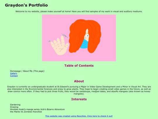 index screenshot