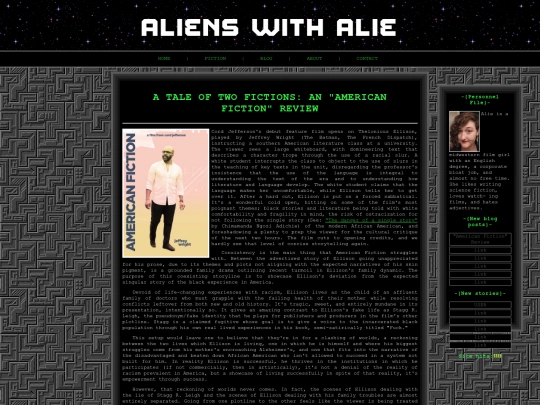 2_Blog/AmericanFiction_Review screenshot