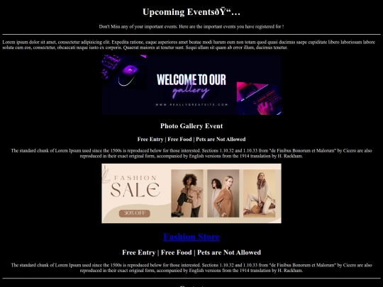 Task1-Events/event screenshot