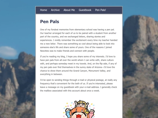 penpals screenshot