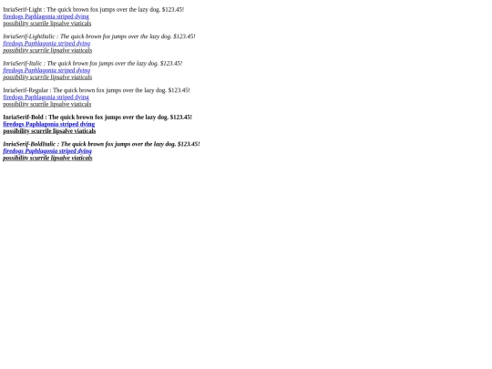 Fonts/Inria_Serif/preview screenshot