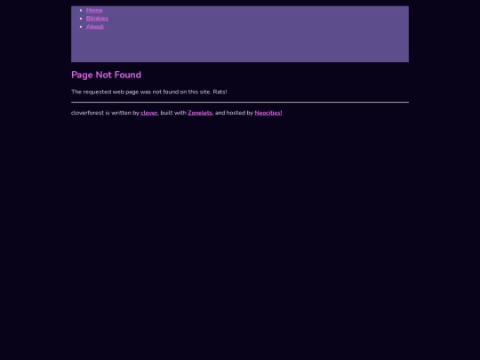 not_found screenshot