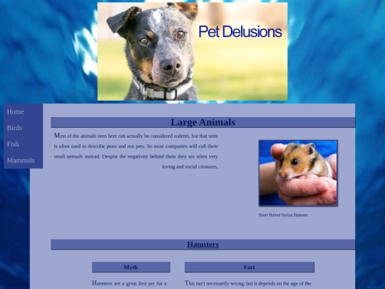 smallMammals screenshot