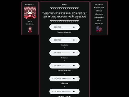 yumenikki_music screenshot