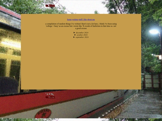 writing screenshot