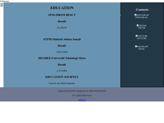 education screenshot