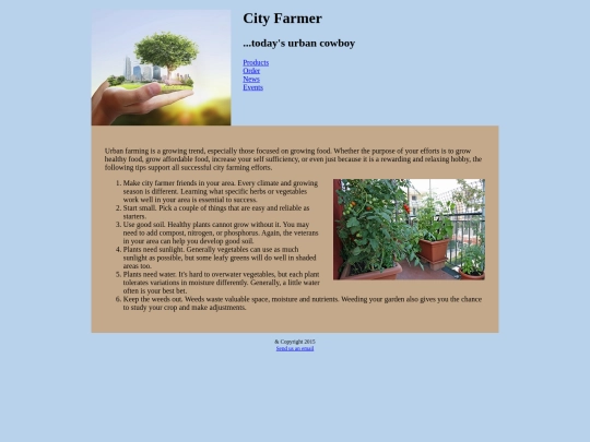 week4/lab1/cityfarmer04 screenshot