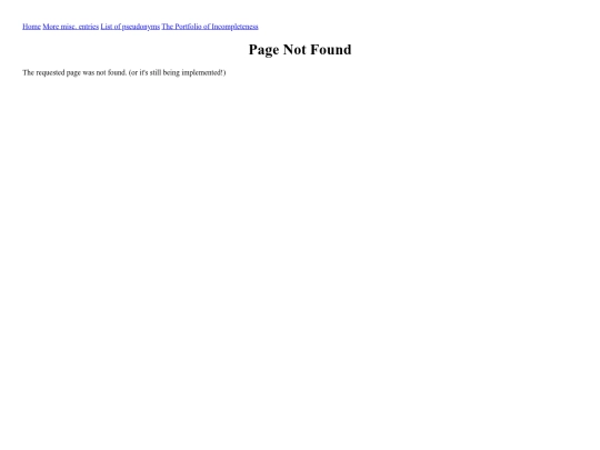 not_found screenshot