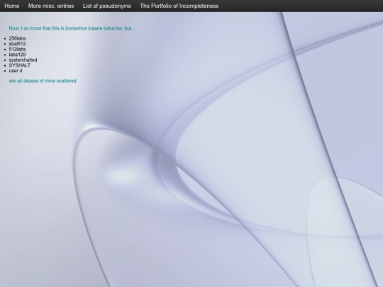 pseudo screenshot
