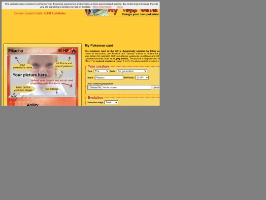 Pokecards screenshot