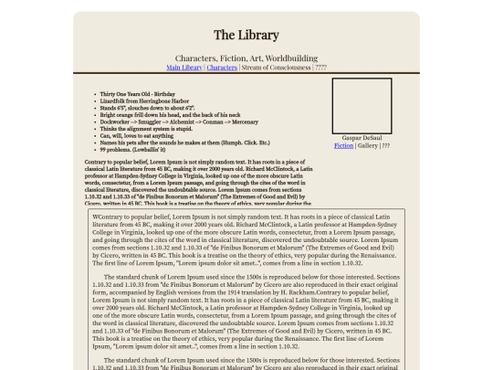 library/gaspar screenshot