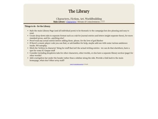 library screenshot