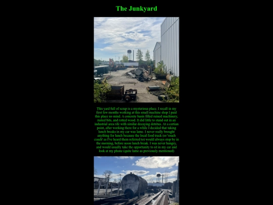 blog_thejunkyard screenshot