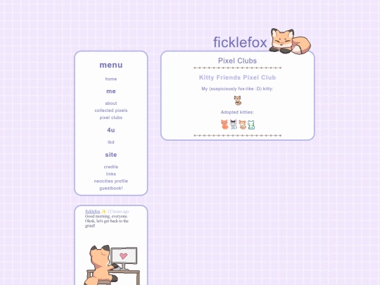 pixelclubs screenshot