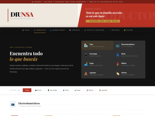 Productos screenshot