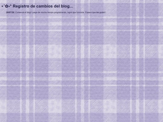 change-log screenshot