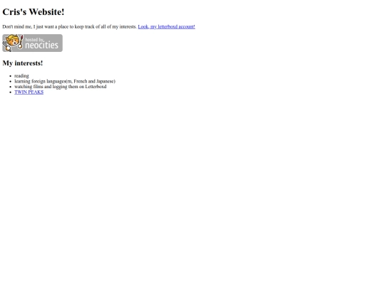 index screenshot