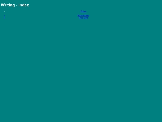 writing screenshot