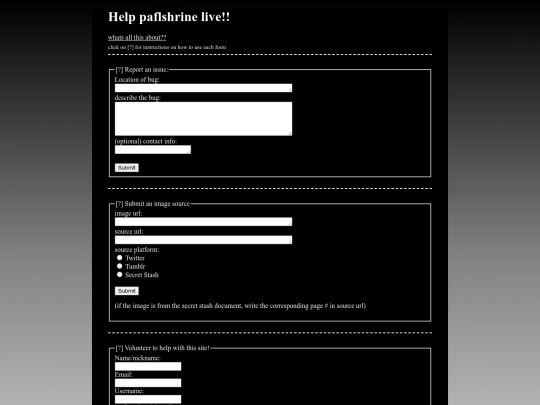 paflForms screenshot