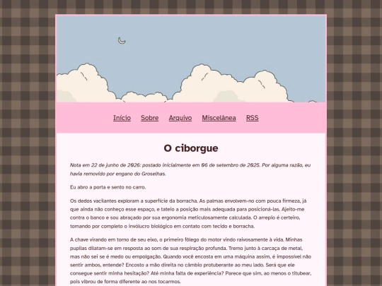 blog/ciborgue screenshot