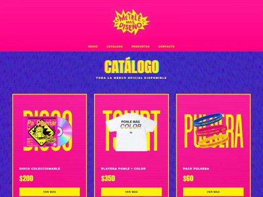 catalogo screenshot