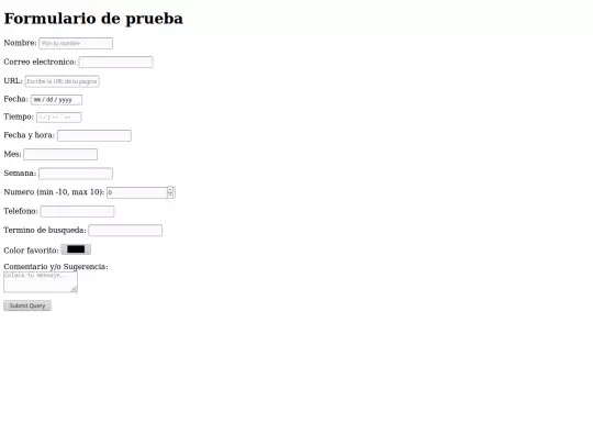 formulario/formulario screenshot