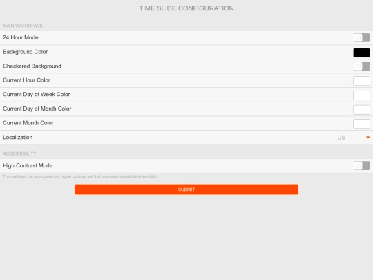 config/TimeSlideConfigv1 screenshot
