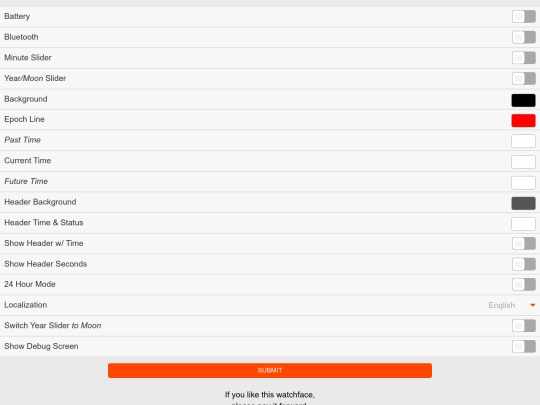 config/TimeSlideConfigv17 screenshot