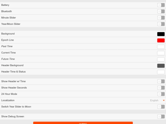 config/TimeSlideConfigv20 screenshot