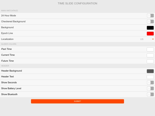 config/TimeSlideConfigv7 screenshot