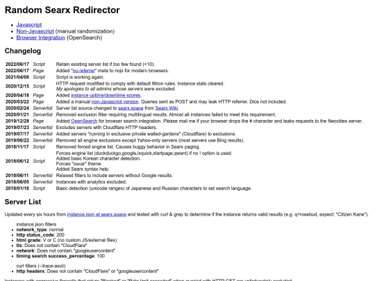 changelog screenshot